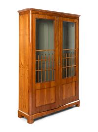 A Biedermeier Cherrywood Bookcase