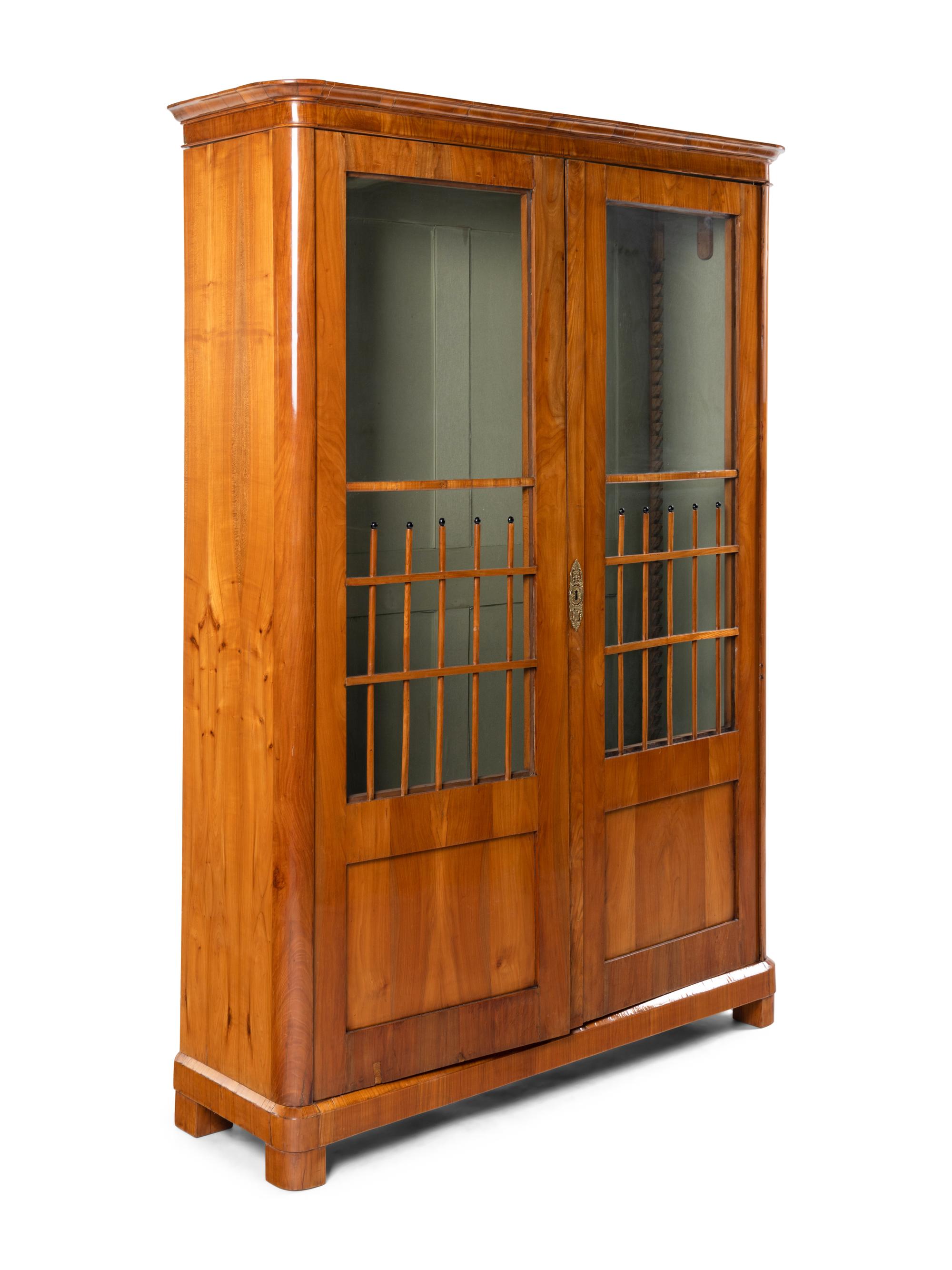 A Biedermeier Cherrywood Bookcase