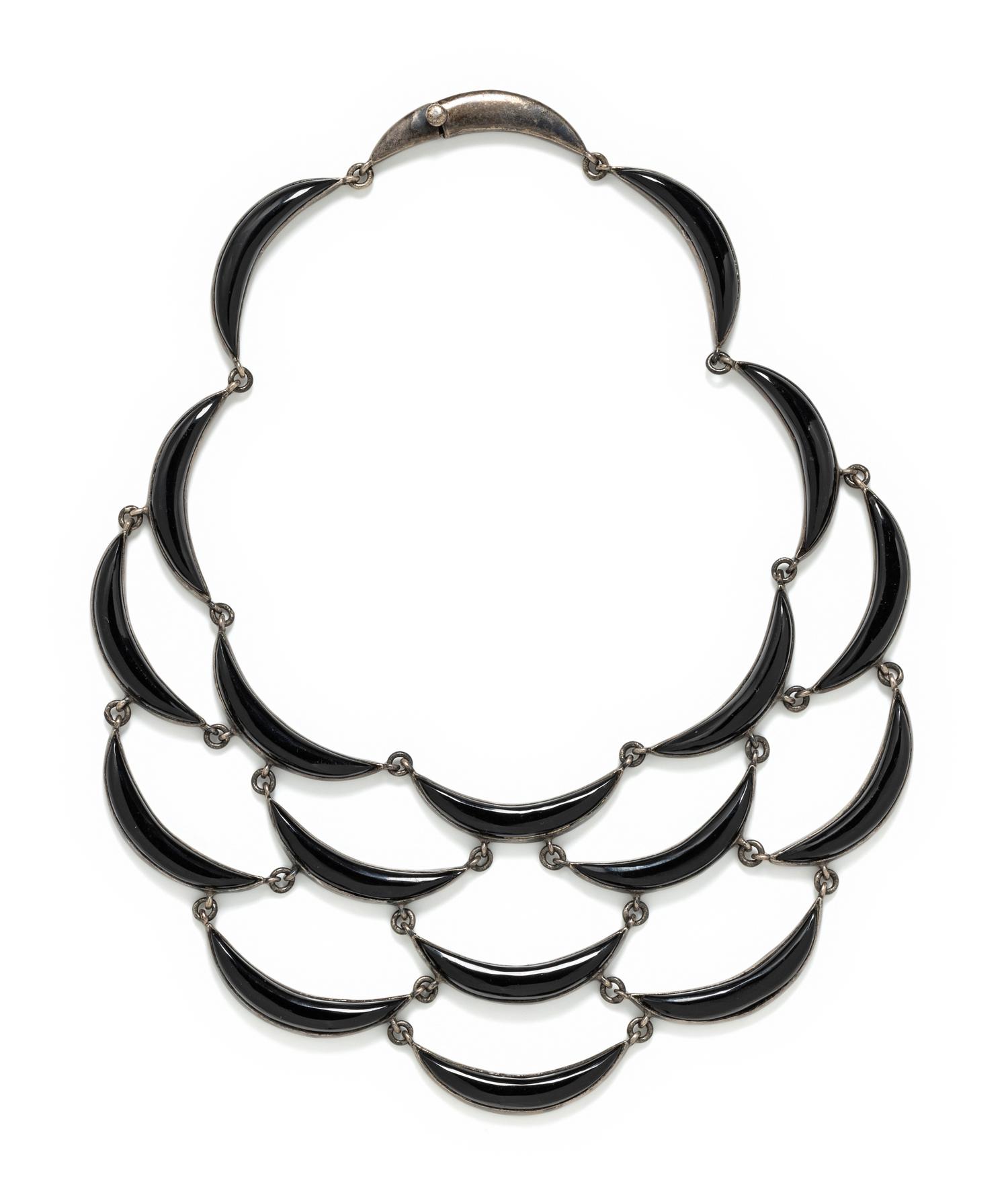 MARGO DE TAXCO AND ANTONIO PINEDA, STERLING SILVER NECKLACES
