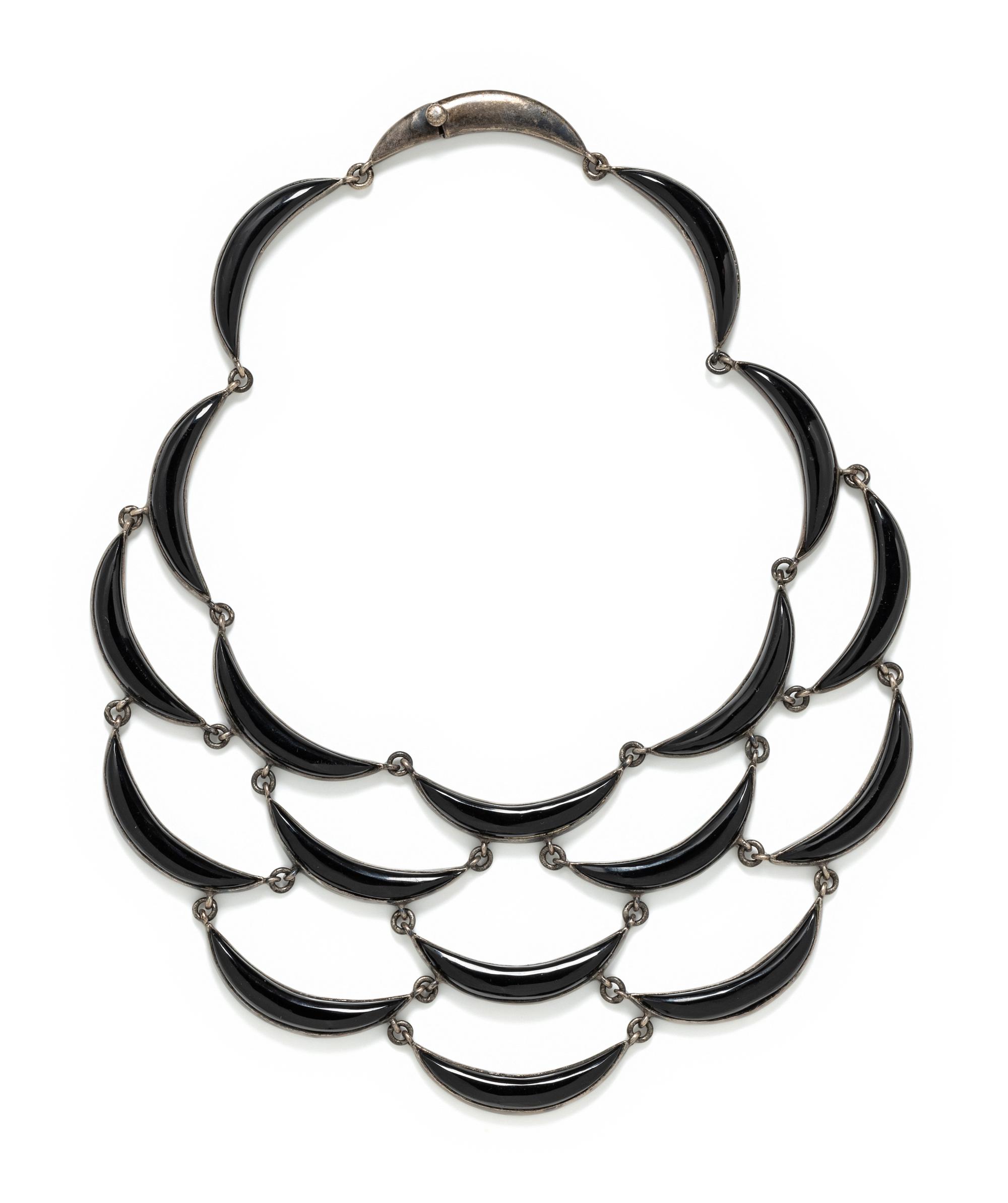 MARGO DE TAXCO AND ANTONIO PINEDA, STERLING SILVER NECKLACES