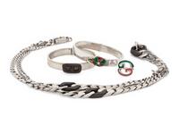 Four Gucci Items: One Necklace, Two Bracelets, One Ring, 1970-80s