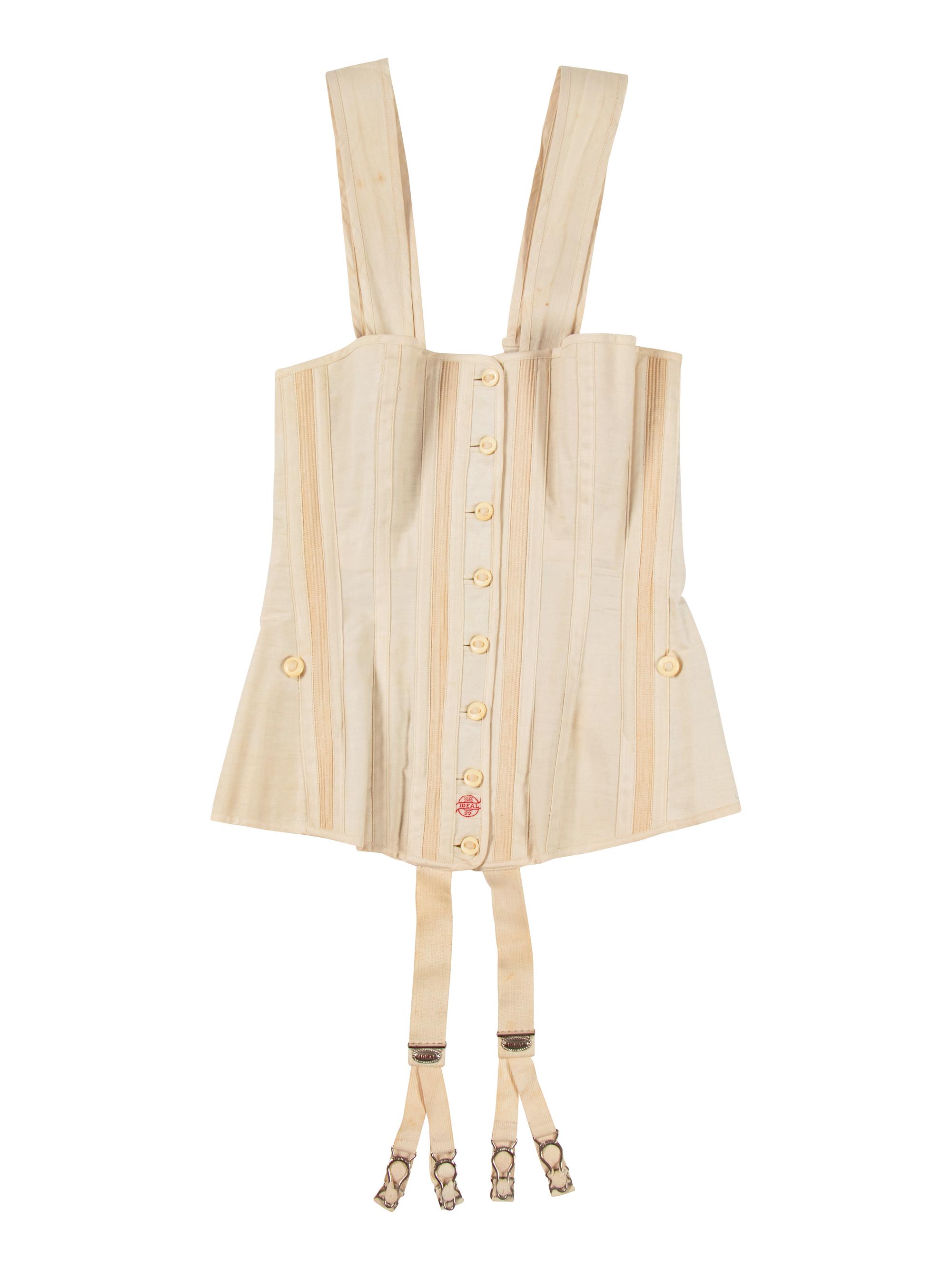 Five Women's and Children's Corsets with Related Documentation, and One Corset Cover, 1880s-1900