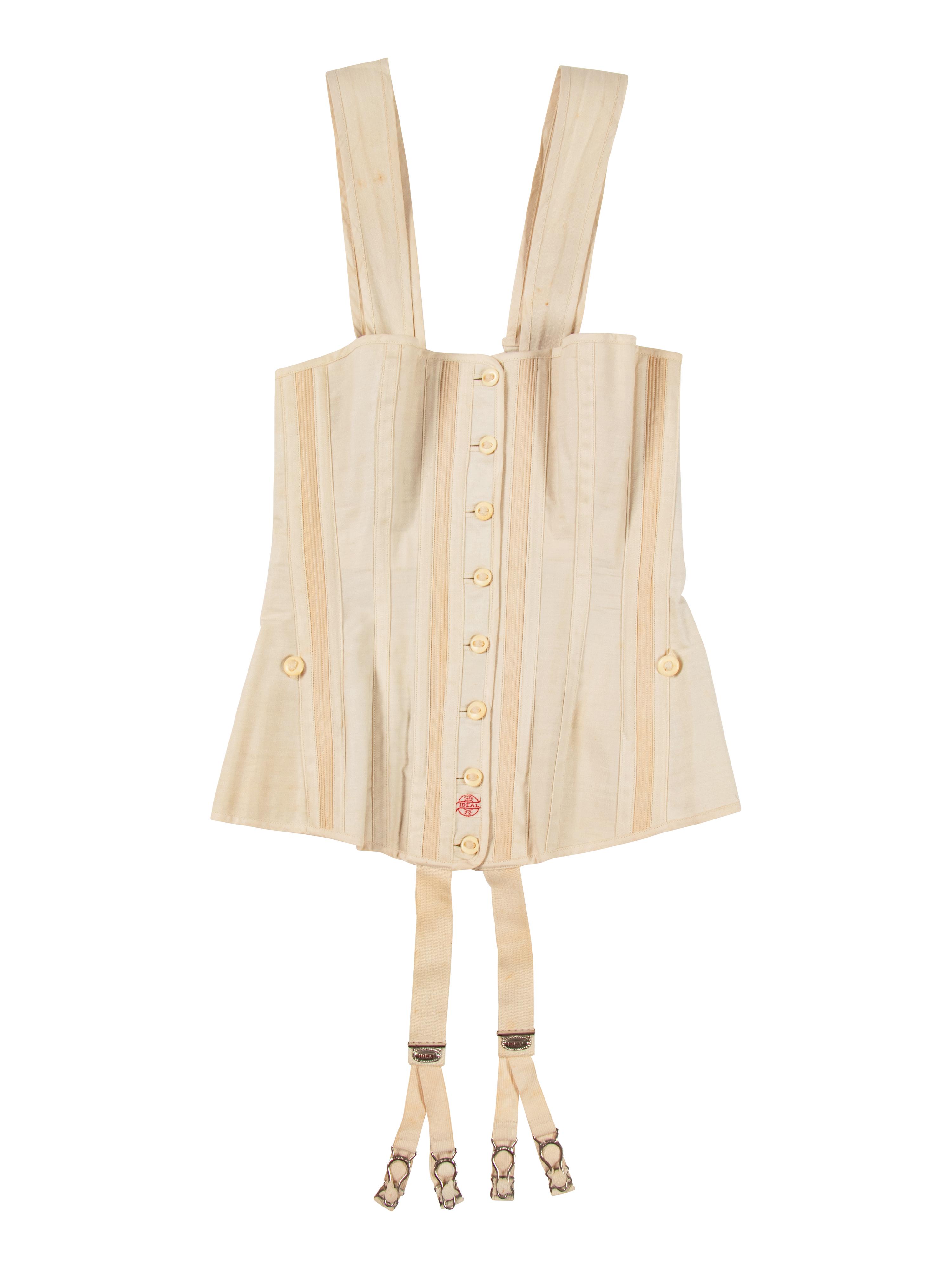 Five Women's and Children's Corsets with Related Documentation, and One Corset Cover, 1880s-1900