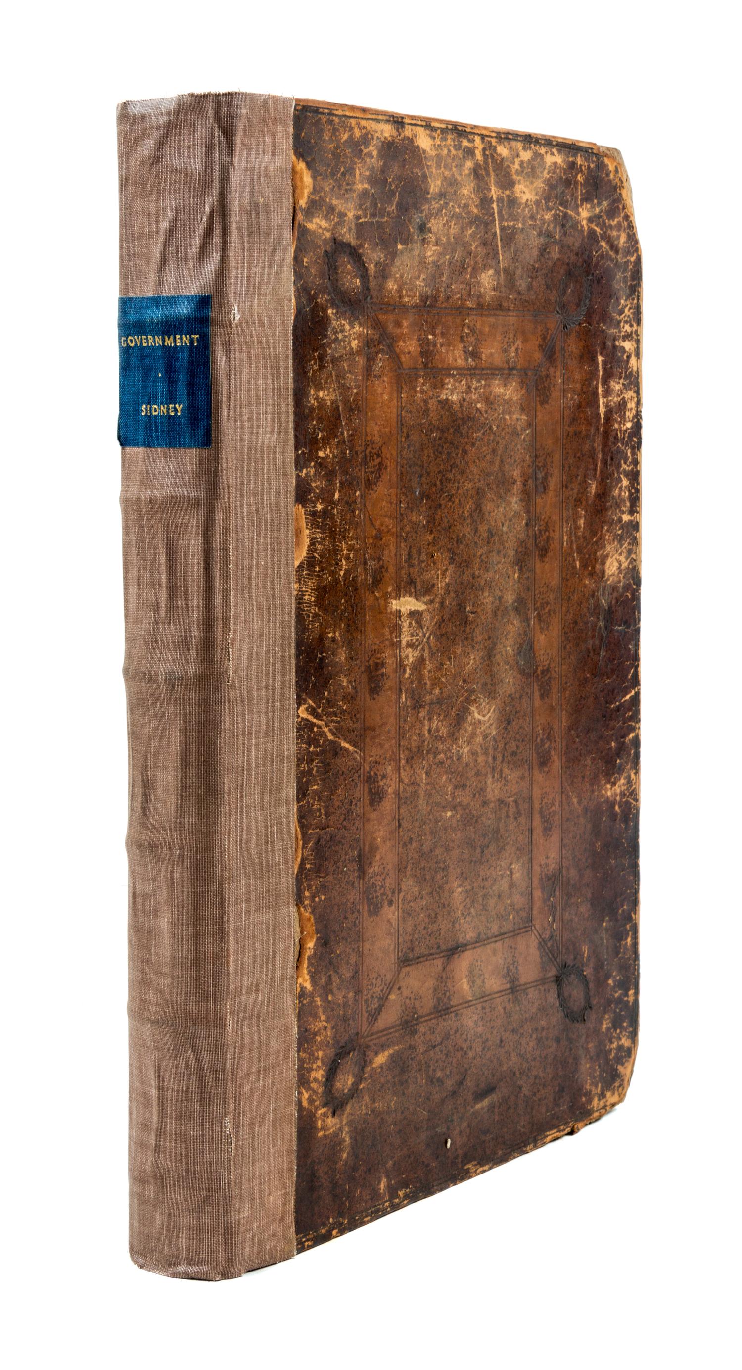 SIDNEY, ALGERNON. Discourses Concerning Government. London, 1798. First edition.
