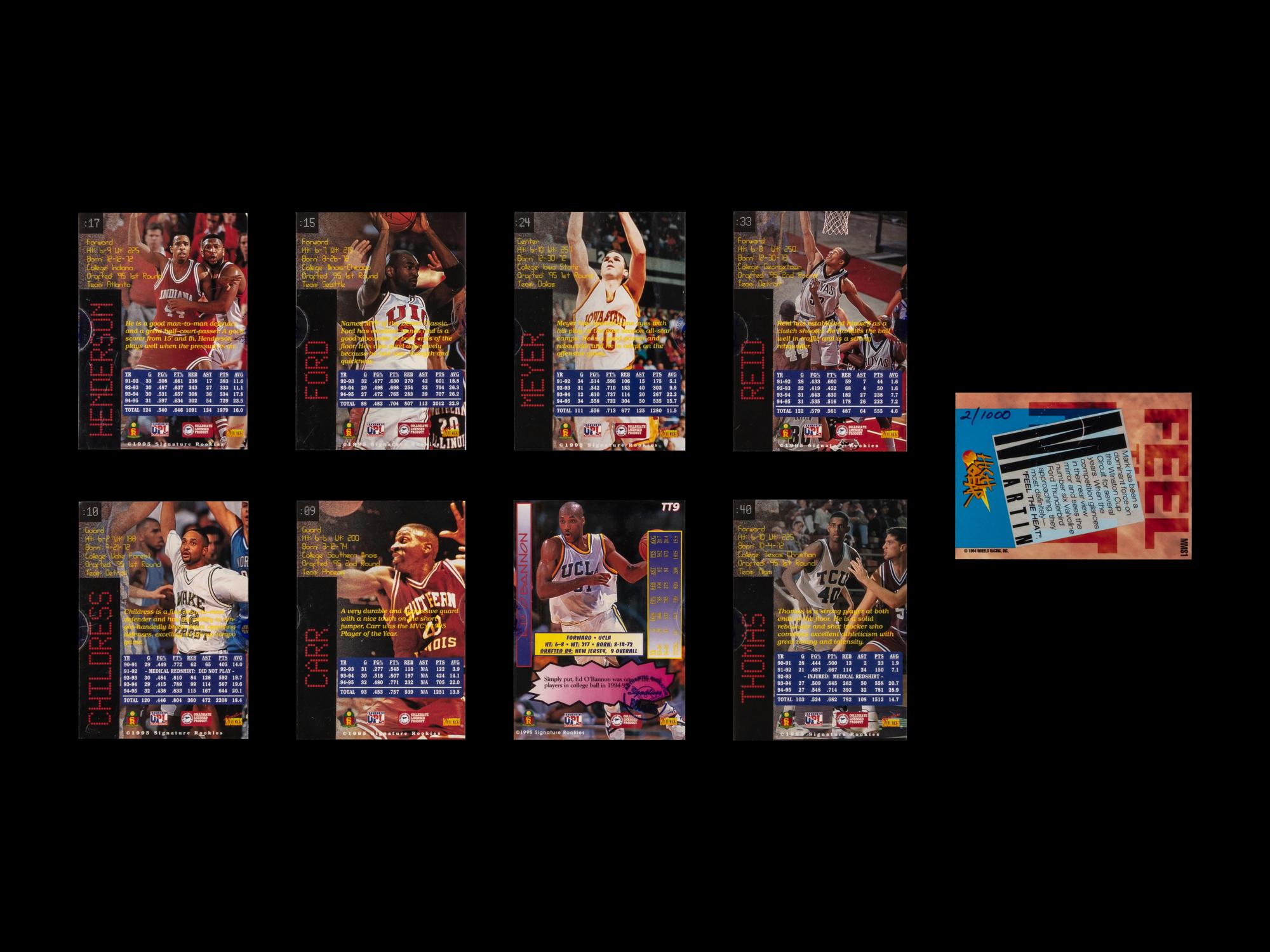 A Collection of Over 80 Assorted 1990s Signed Autograph Trading Cards