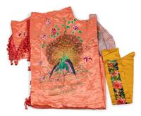 Twenty Five Chinese Embroidered Silk Panels