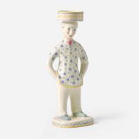 A Wedgwood Arnold Machin (1911-1999) Designed Queensware Figure "The Placer", UK, circa 1940