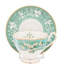 A Collection of Porcelain Cups and Saucers