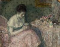 Woman at her Toilette , c. 1924