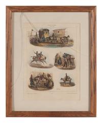 Seventeen French Lithographs