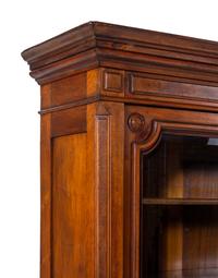 A Victorian Walnut Bookcase