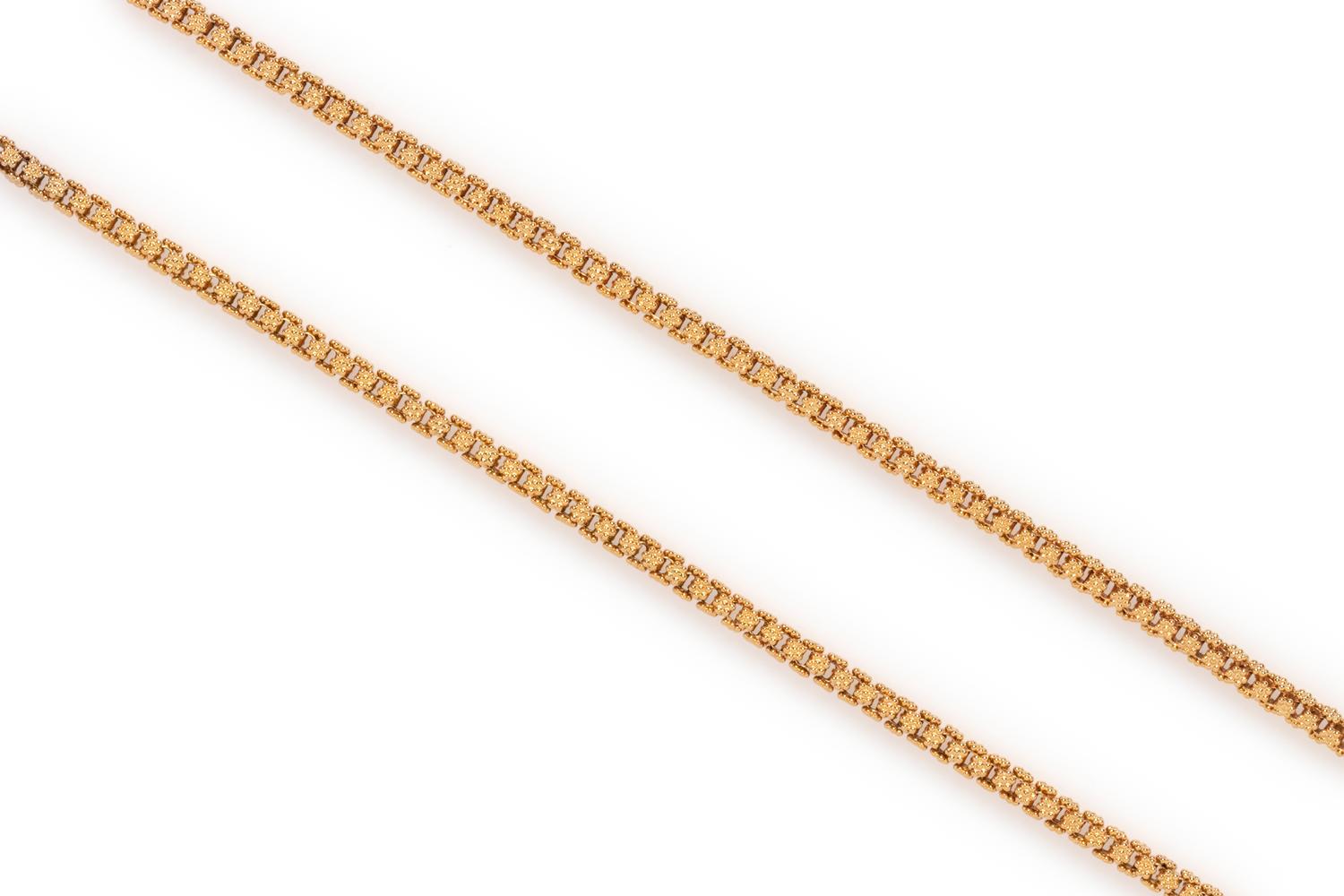 YELLOW GOLD NECKLACE