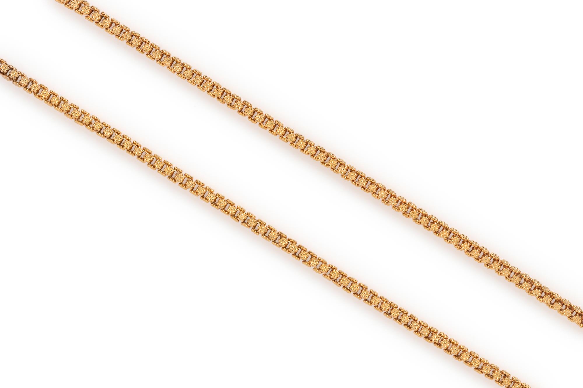 YELLOW GOLD NECKLACE