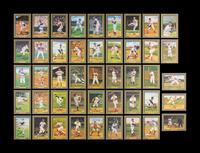 A Large Collection of Perez Steele Signed Autograph Great Moments Cards (45) - Beckett Authentication Services Pre Certified