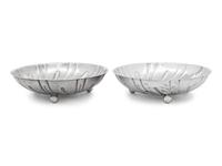 A Pair of S. Kirk and Son Silver Sweetmeat Dishes