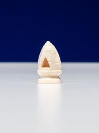 Inuit Carved Walrus Ivory Chess Set