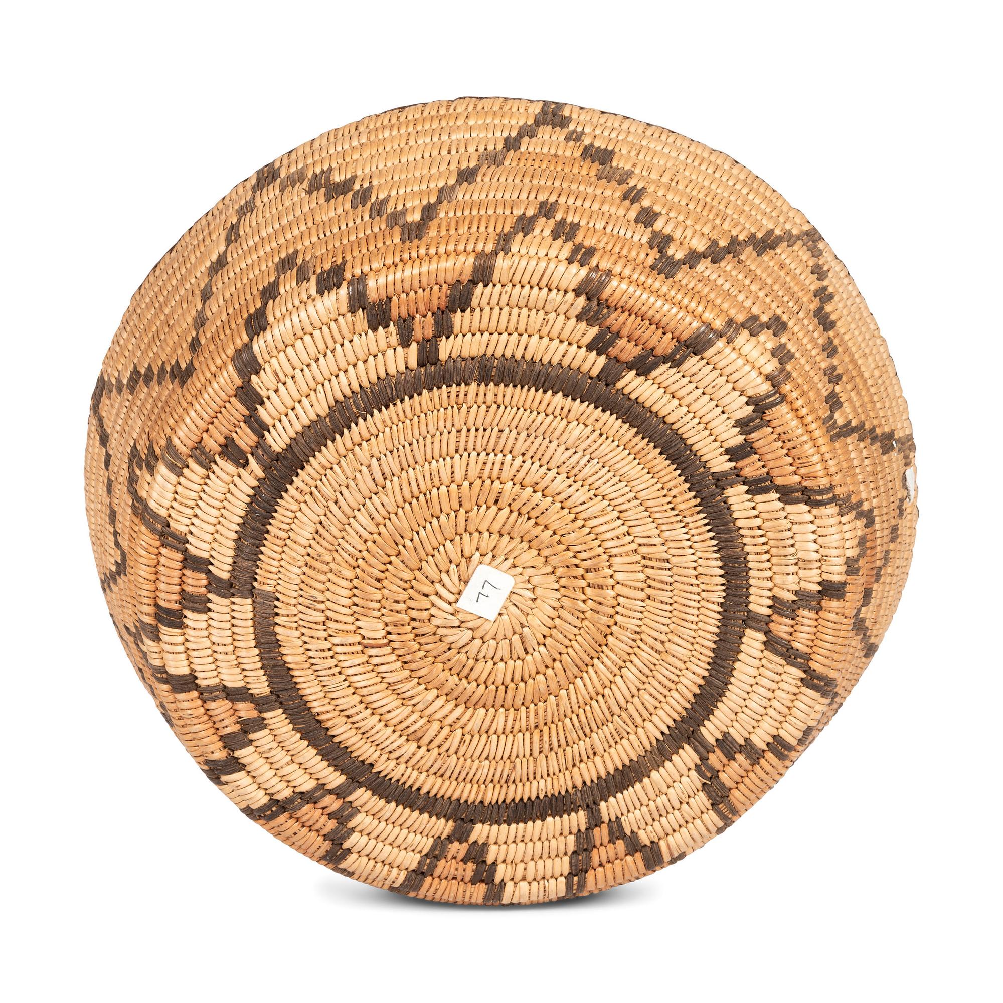 Akimel O'odham Polychrome Basket