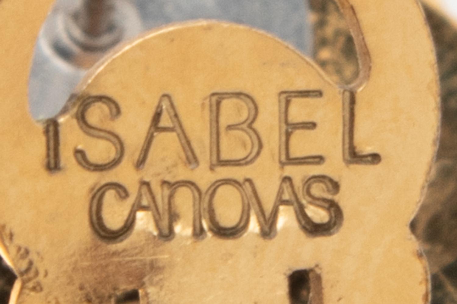 Judith Leiber & Isabel Canovas, Two Pairs of Ear Clips