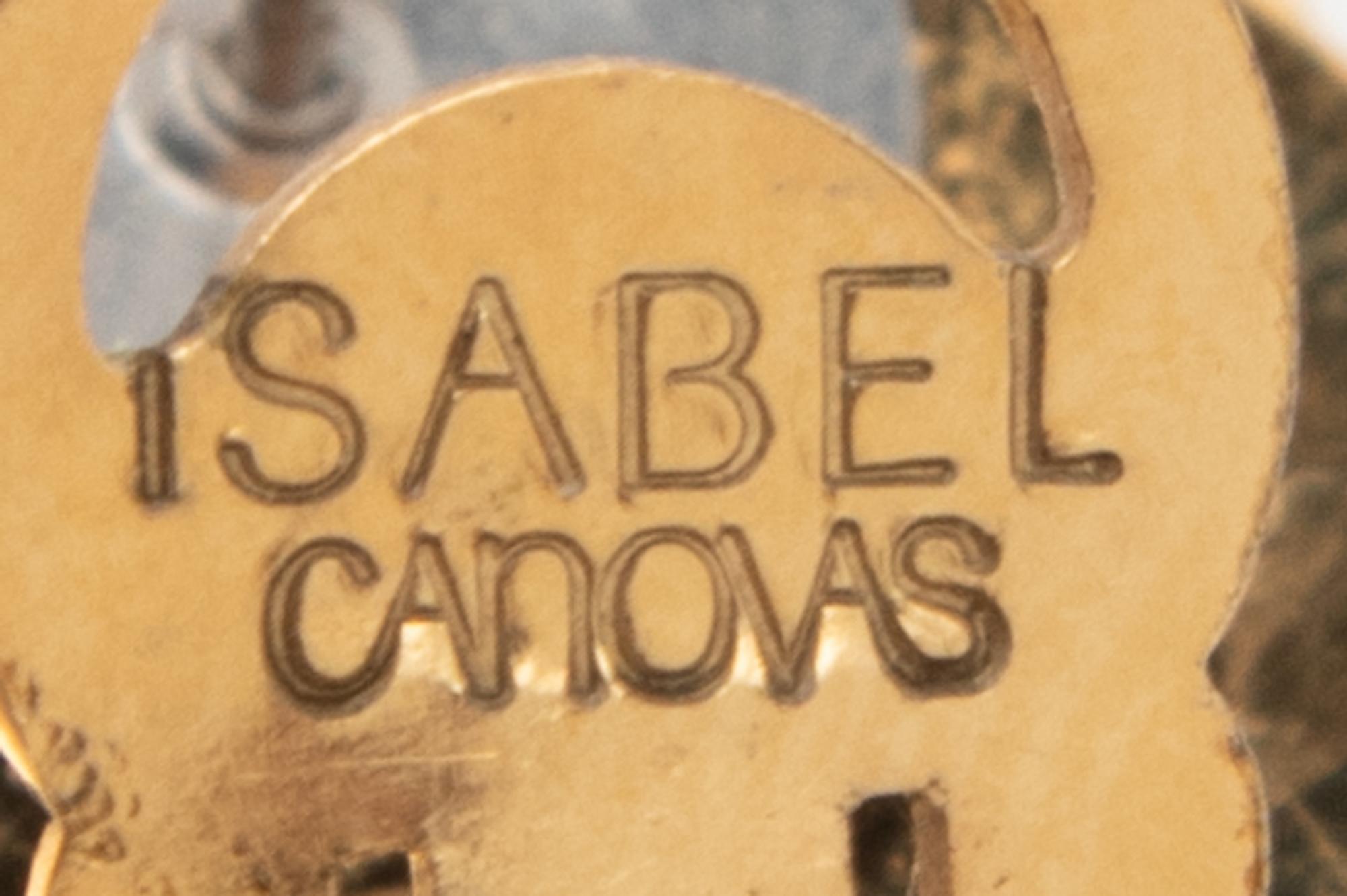 Judith Leiber & Isabel Canovas, Two Pairs of Ear Clips