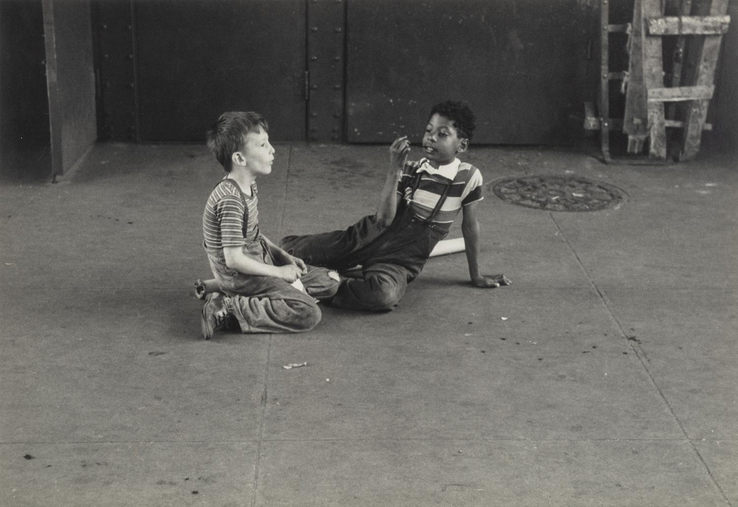 Roy DeCarava (1919-2009) "Kids God Bless," 1950s