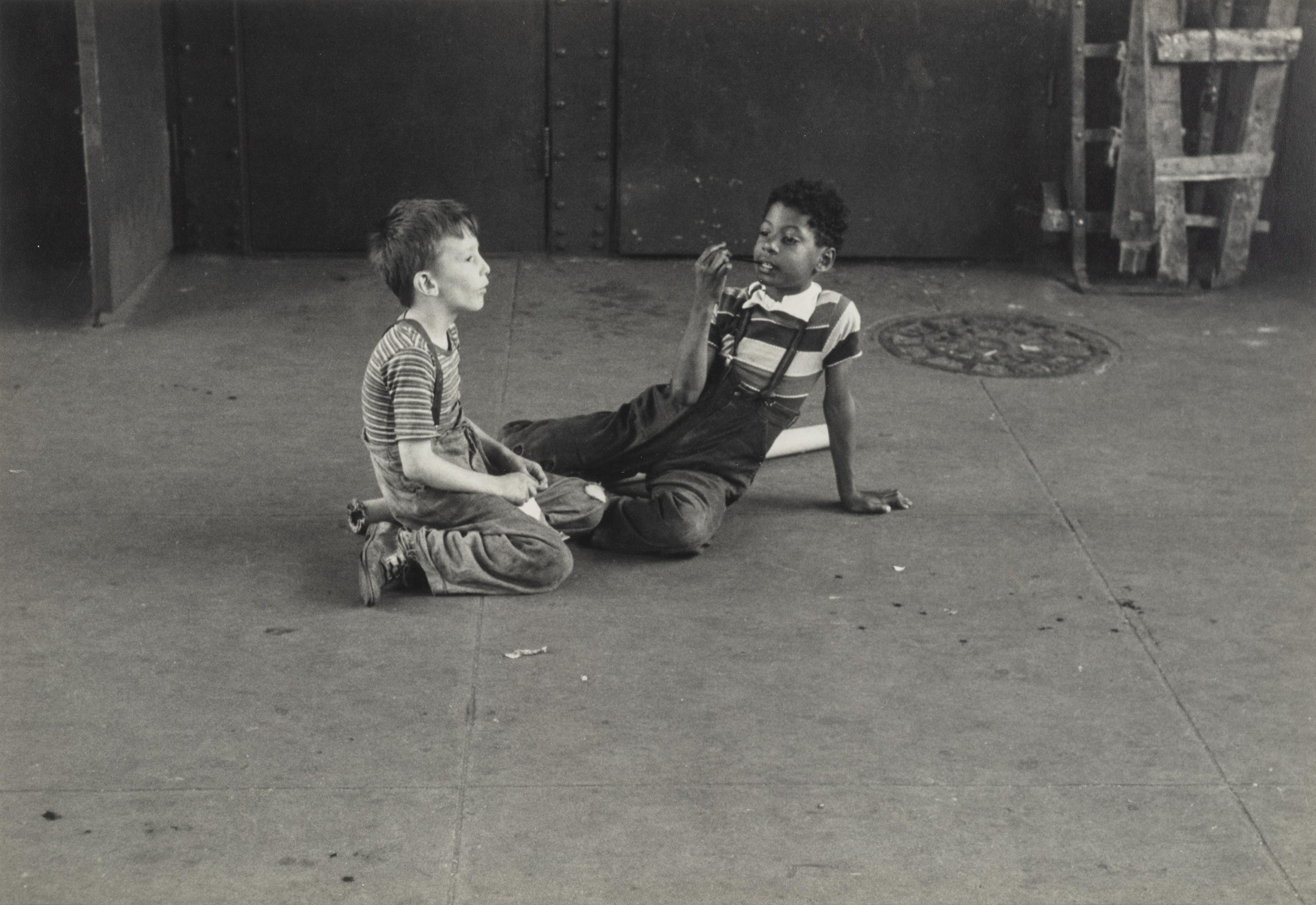 Roy DeCarava (1919-2009) "Kids God Bless," 1950s