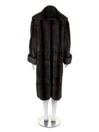 Guiliana Teso Gray Mink Coat, 2000s