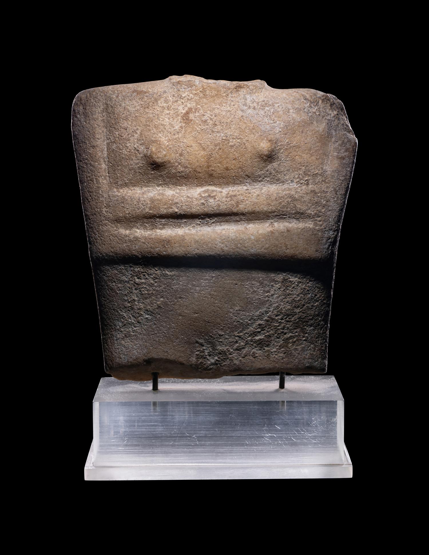 A Cycladic Marble Torso