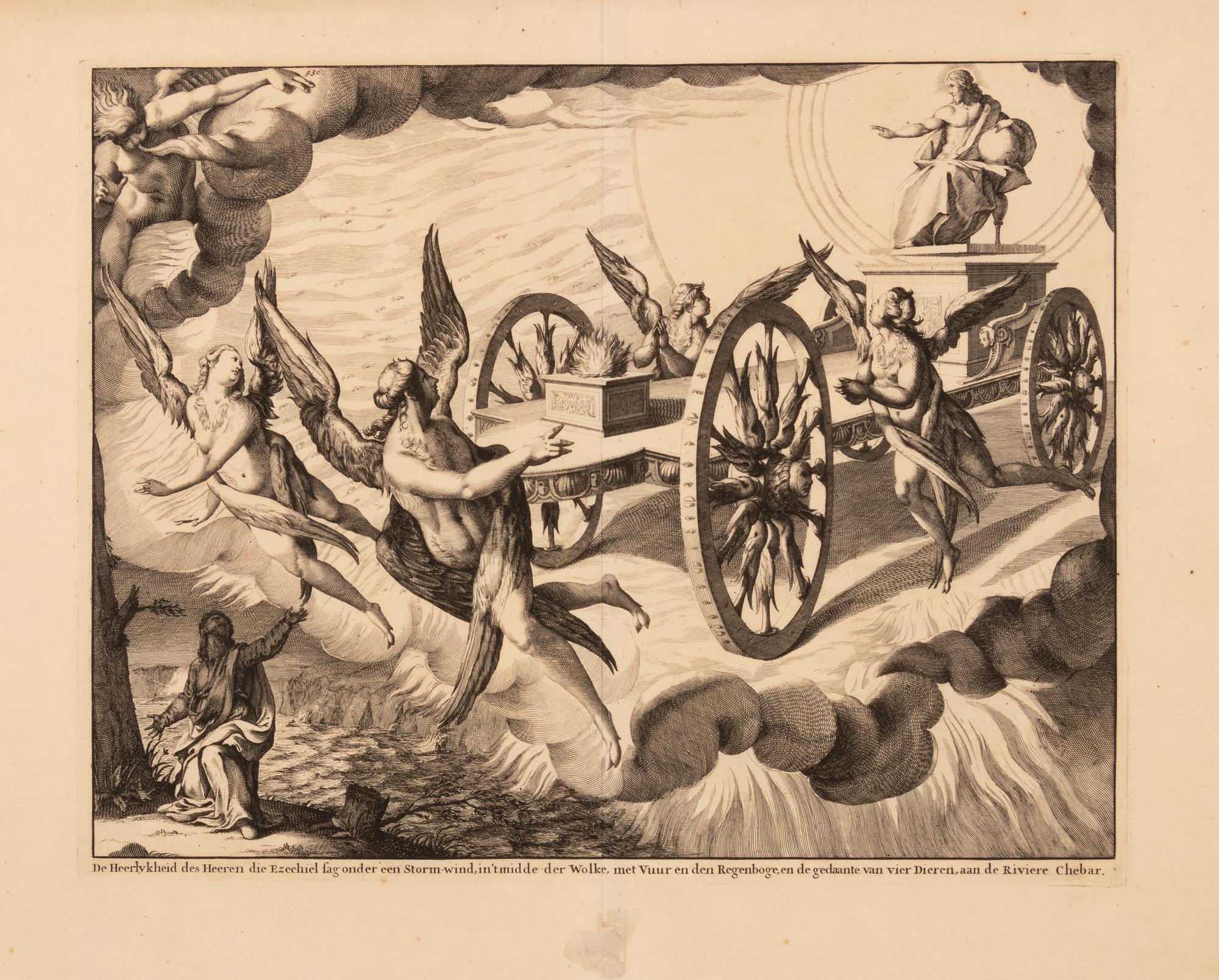 Five Continental Engravings on Paper