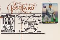 A Collection of 24 Legends of Baseball First Day of Issue Perez Steele Postcards,