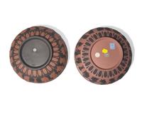 Two Wedgwood Rosso Antico and Black Basalt Bowls