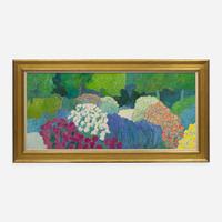 Roger Mühl (French/German, 1929-2008) Jardin en Fleurs