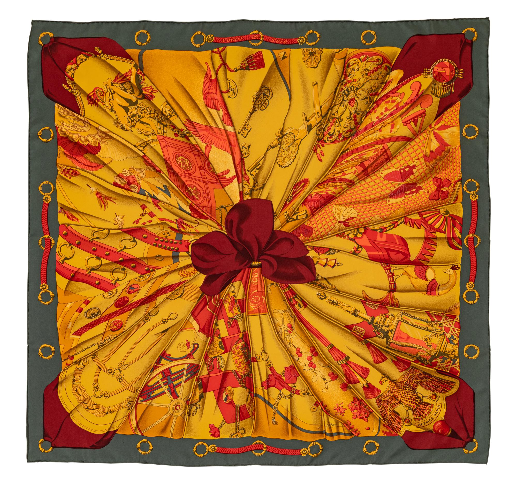 Hermès 90cm Silk Scarf