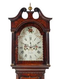 A George III Oak Tall Case Clock