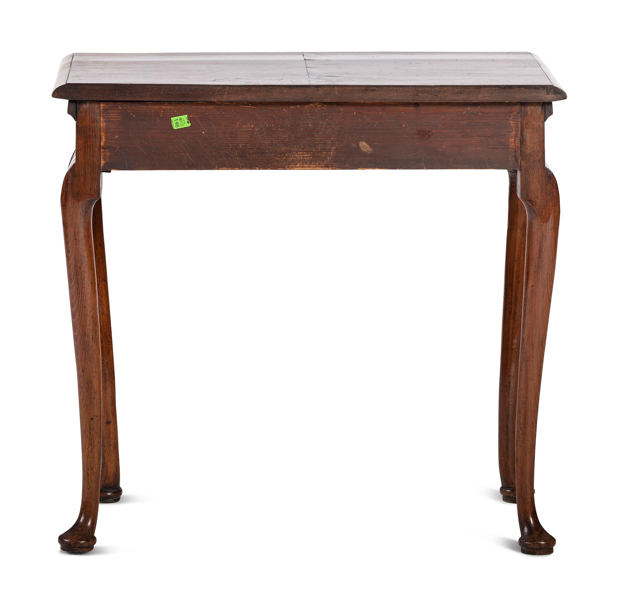 A Queen Anne Walnut Side Table