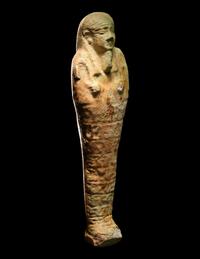 Three Egyptian Faience Ushabtis