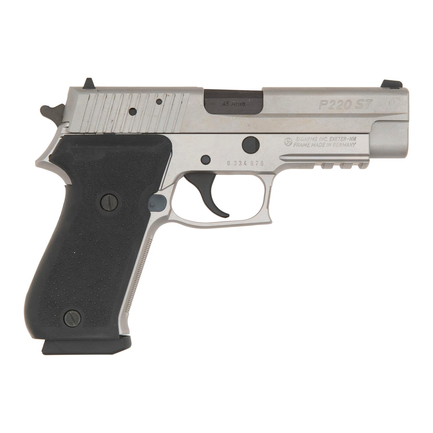 *Sig Sauer P220 Stainless Pistol in Factory Box with Accessories