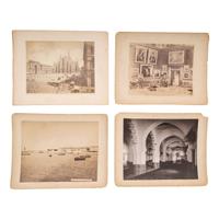 [EARLY PHOTOGRAPHY]. A group of 21 European travel photographs, including: