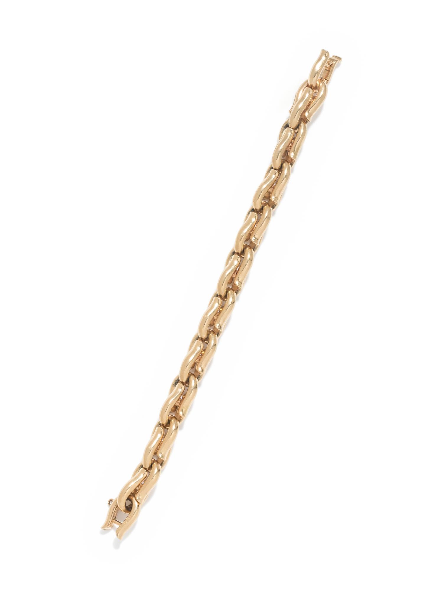 YELLOW GOLD BRACELET