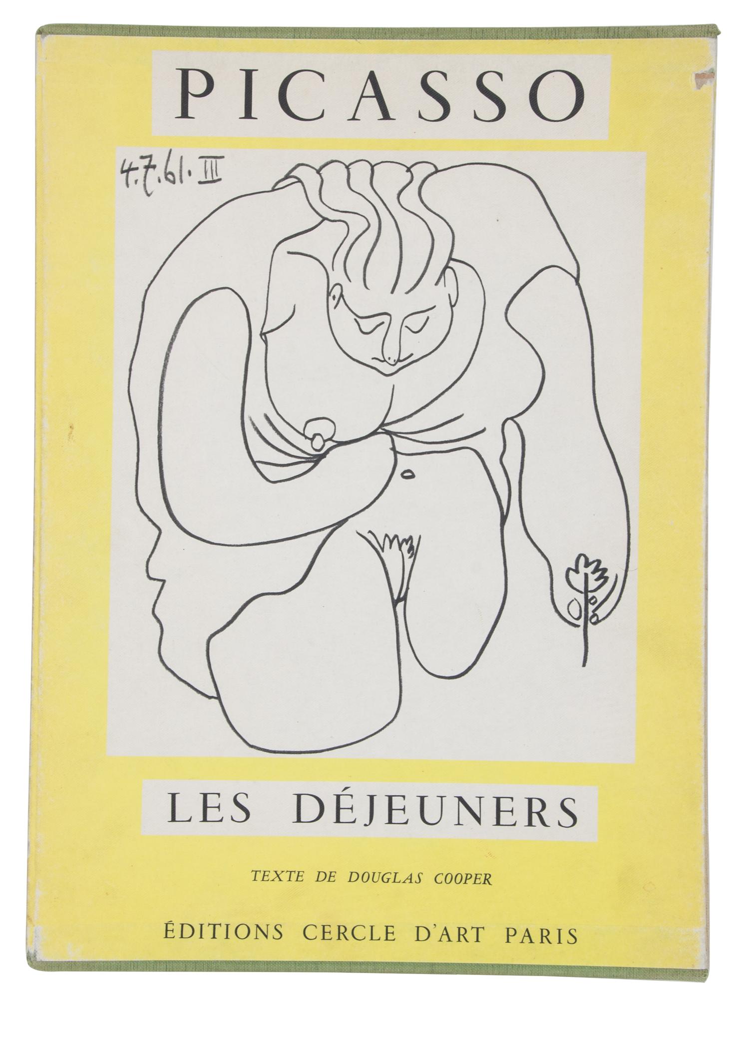 Pablo Picasso 15 1/2 x 11 inches. — Les Dejueners