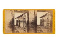 [ENSLAVEMENT & ABOLITION]. BRADY, Mathew, photographer. Slave Pen, Alexandria, Va . New York: E. & H.T. Anthony, ca 1860s.