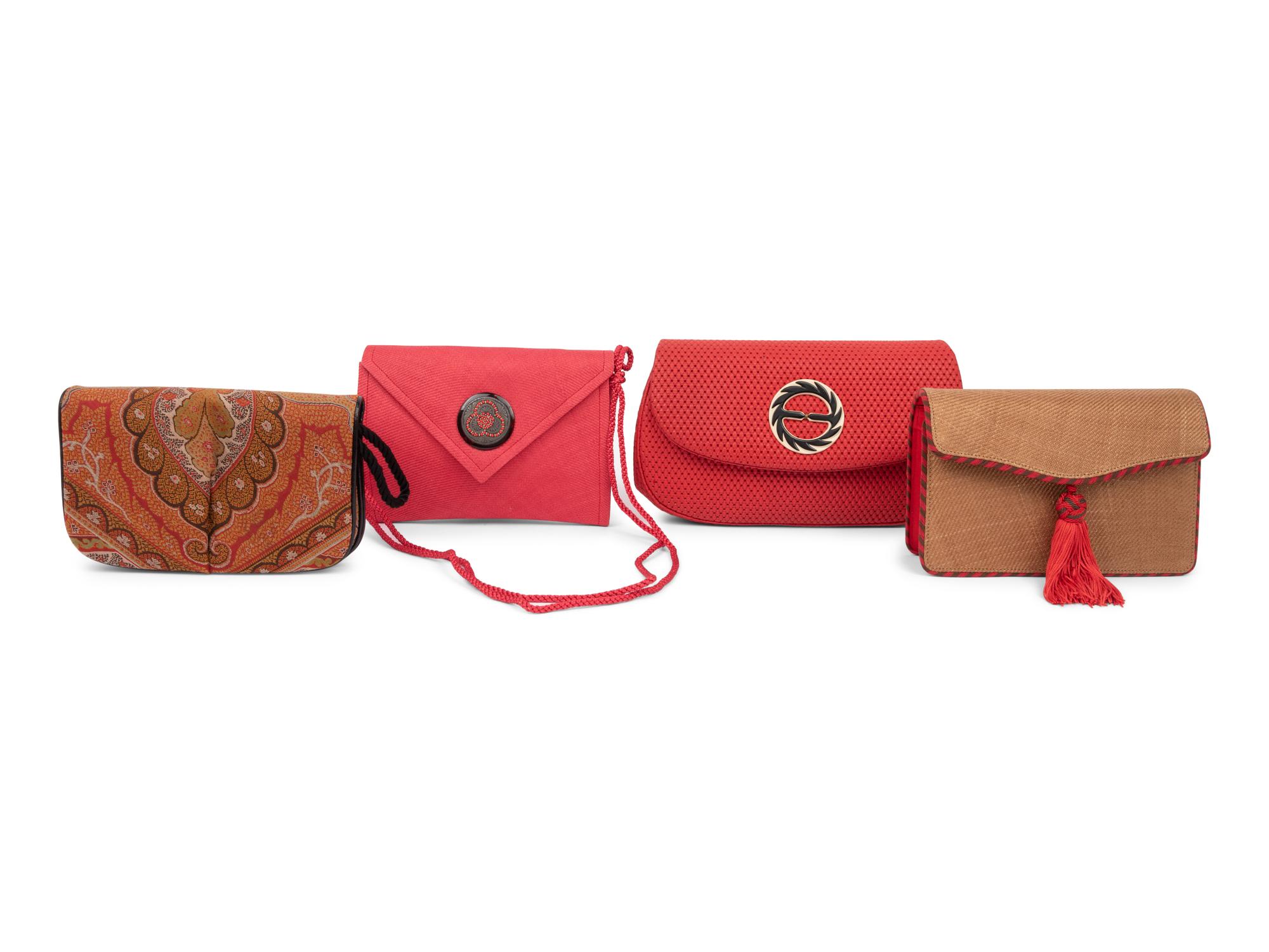 Four Designer Bags: Dior, Bottega Veneta, 1980-90s