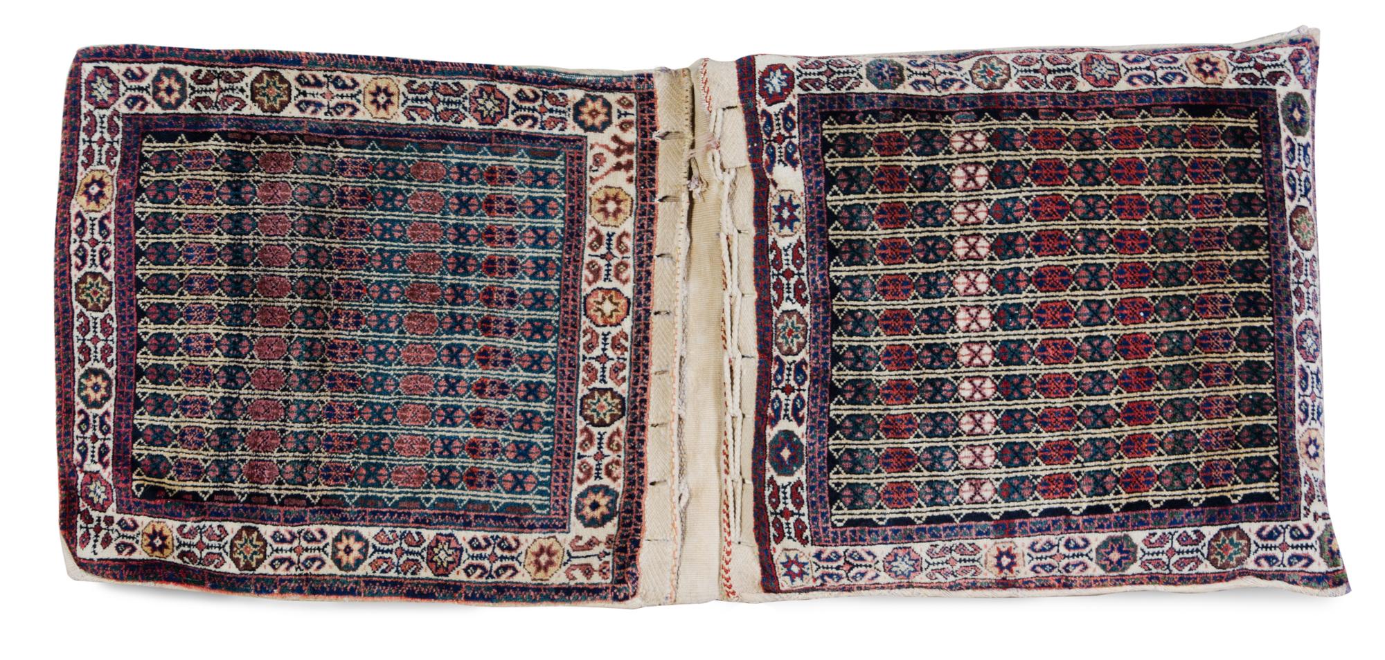 A Northwest Persian Saddle Bag 4 feet 5 inches x 1 foot 11 inches. — FIRST HALF 20TH CENTURY