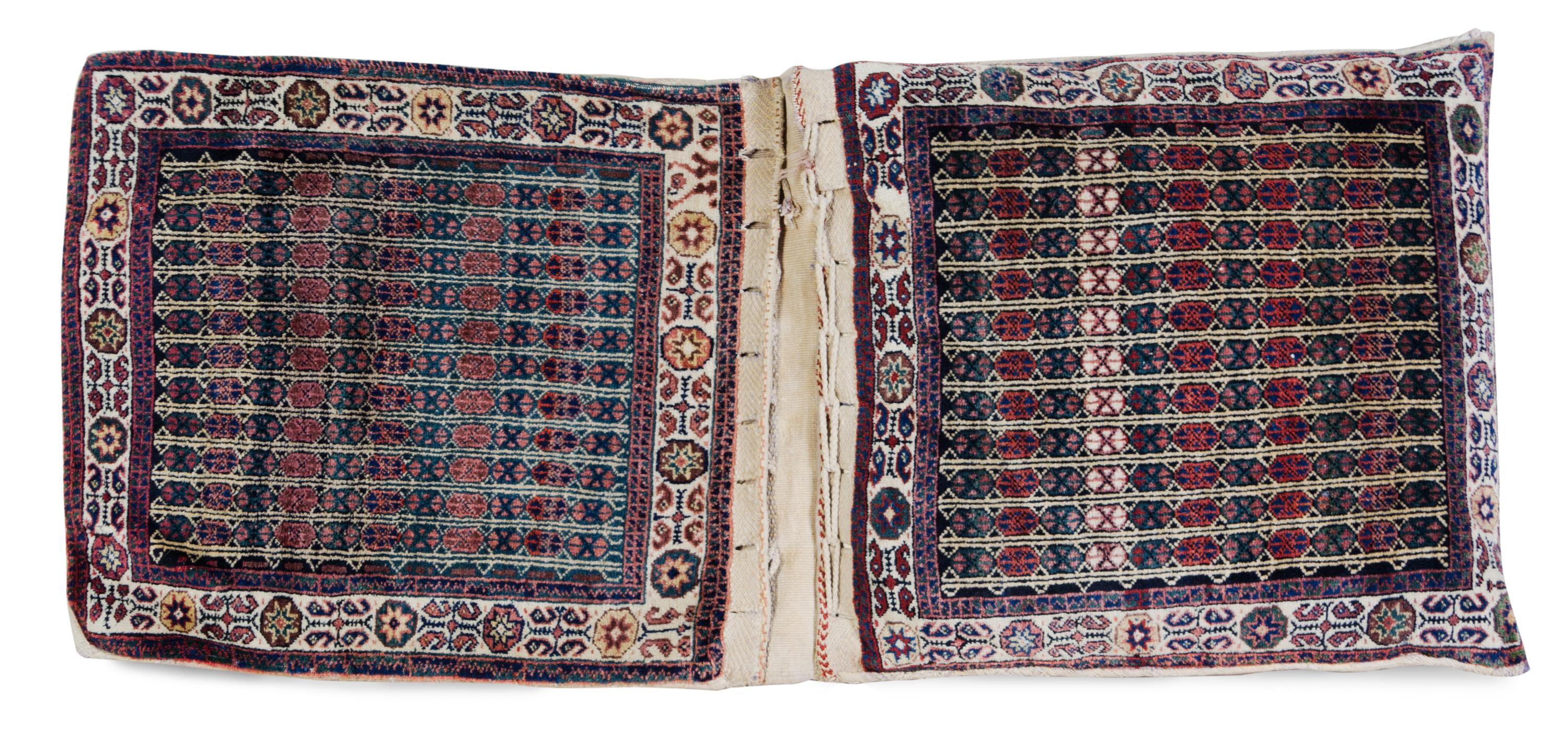 A Northwest Persian Saddle Bag 4 feet 5 inches x 1 foot 11 inches. — FIRST HALF 20TH CENTURY