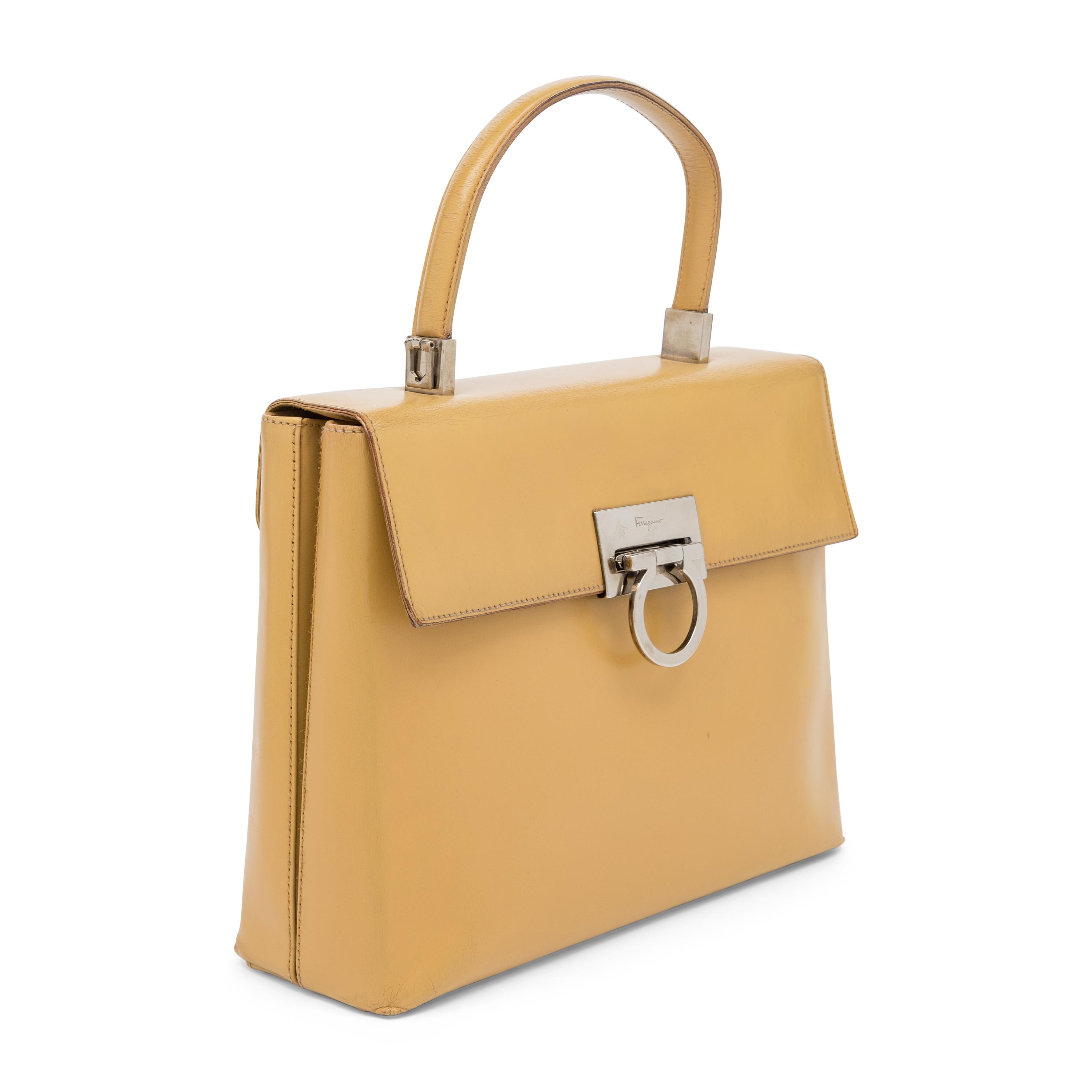 Salvatore Ferragamo, Gancini Top Handle Handbag