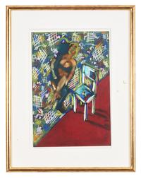 Chair with Figures #13 , 1981