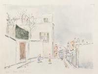 Maurice Utrillo, (French, 1883-1955), Soeurs du Sacre, Coeur de Jesus, c.1935