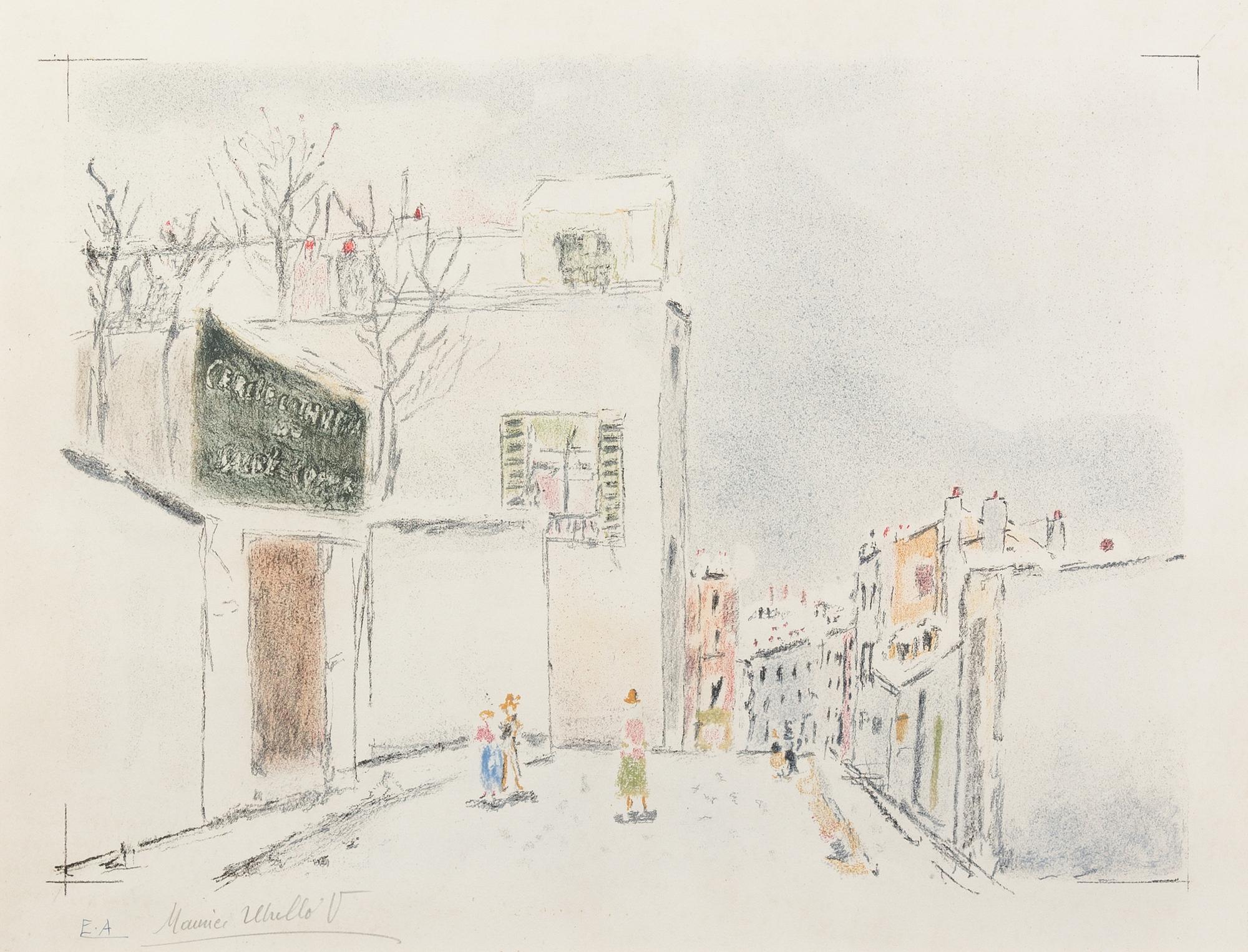 Maurice Utrillo, (French, 1883-1955), Soeurs du Sacre, Coeur de Jesus, c.1935