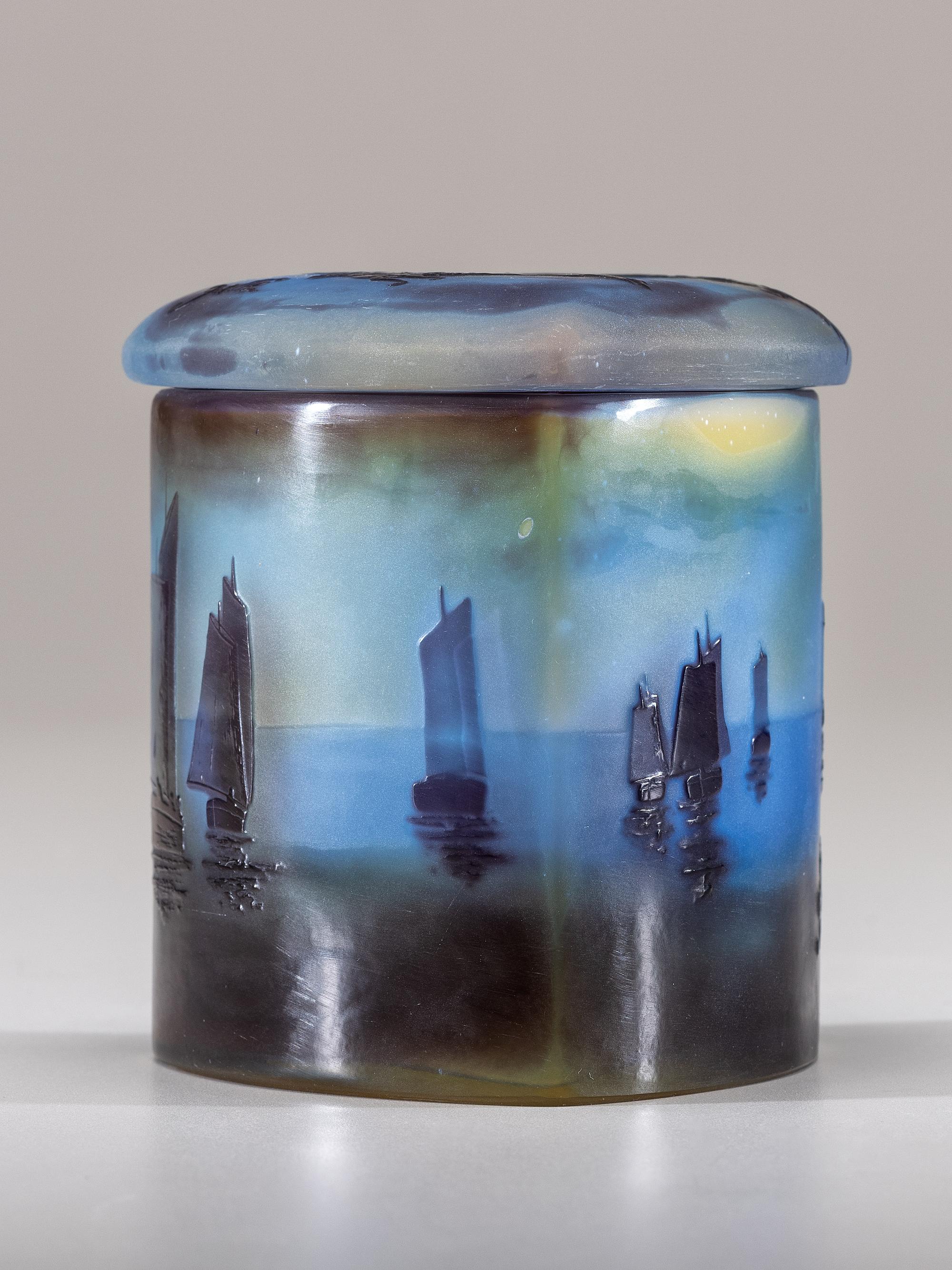 Seascape Lidded Box
