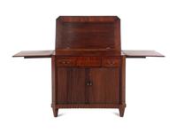 A George III Mahogany Metamorphic Washstand Cabinet