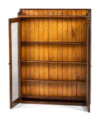 A Hanging Glazed Door Display Cabinet